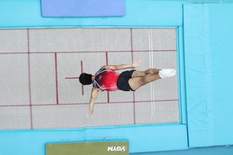 A beleza e complexidade de um recorde do mundo português nos trampolins