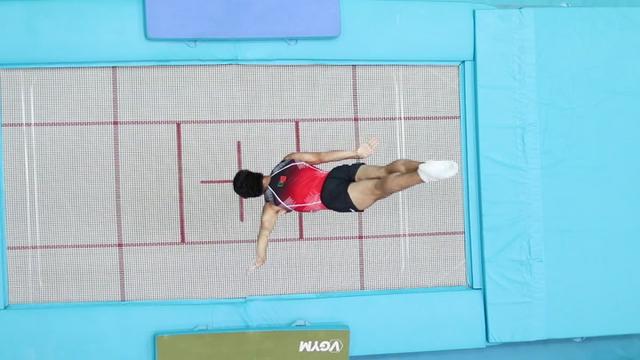 A beleza e complexidade de um recorde do mundo português nos trampolins
