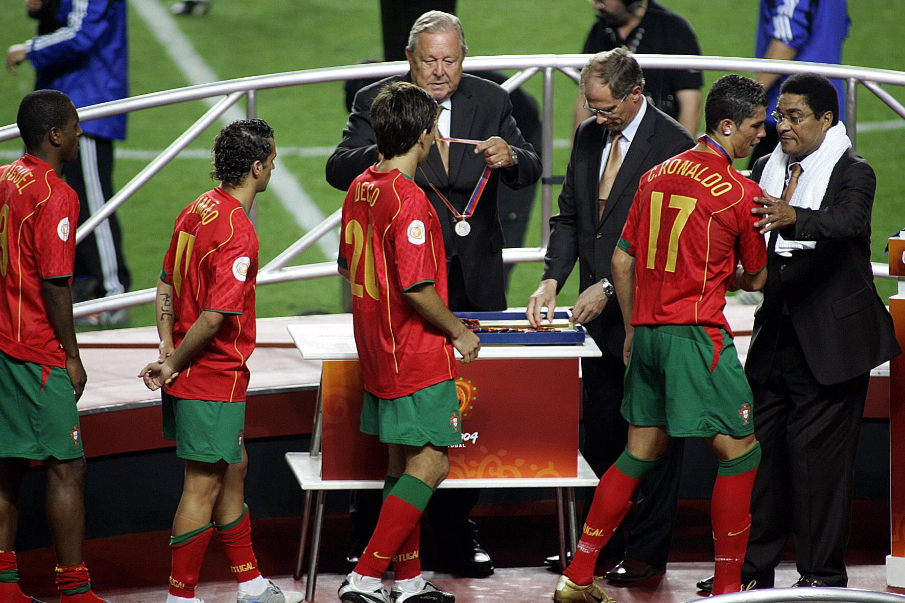 Desilusão da equipa de Portugal