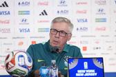 Carlo Ancelotti em conferência de imprensa