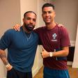 Drake partilha fotografia com Ronaldo nas redes sociais