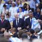 Infantino, presidente da FIFA, assistiu ao duelo entre Argentina e Cabo Verde