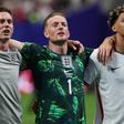Jordan Pickford, guarda-redes titular de Inglaterra (IMAGO)