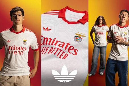 Benfica apresenta camisola alternativa inspirada nas papoilas saltitantes (vídeo e fotos)