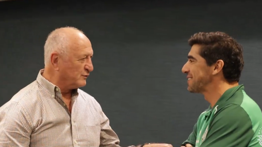 Vítor Bruno e Sérgio Conceição foram tema de conversa entre Scolari e Abel Ferreira