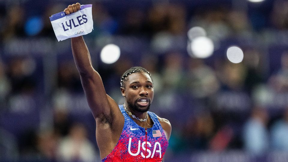 Noah Lyles voa para o ouro nos 100 metros (vídeo)