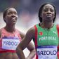 Paris 2024: Lorène Bazolo em 5.º na 1.ª série dos 200 metros