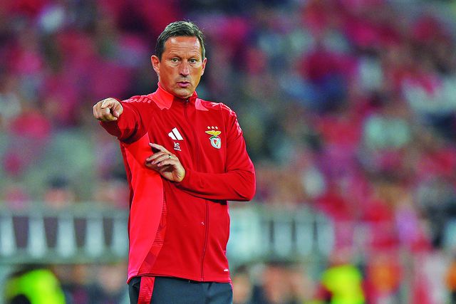 Benfica: Schmidt construiu as fundações da equipa e já tem onze