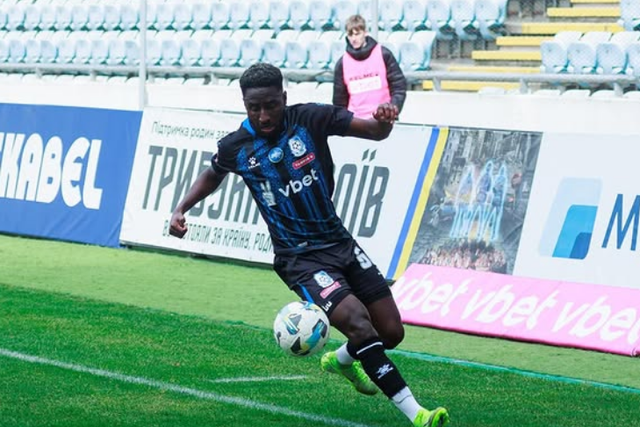 Canhoto destacou-se no Bahia e em 2024/2025 esteve na Ucrânia, ao serviço do Chornomorets (Foto: Ryan Sousa/Instagram)