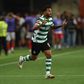 Luis Suárez, avançado colombiano de 27 anos do Sporting, entra em campo na Supertaça Cândido Oliveira frente ao Benfica