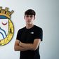 Martim Pereira assina contrato profissional. Foto Alverca
