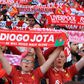 VÍDEO: Liverpool-Ath. Bilbao parou ao minuto 20 para homenagear Diogo Jota