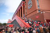 Movimentações em Anfield (ADAM VAUGHAN/EPA)