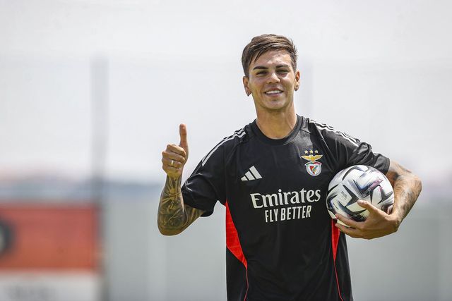 Confiança para Nice no treino do Benfica (fotos)