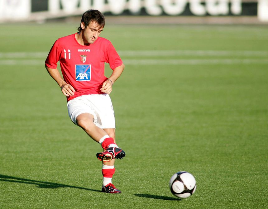 Antigo internacional jovem e B por Portugal projeta sucesso internacional aos guerreiros do Minho (Foto: A BOLA)