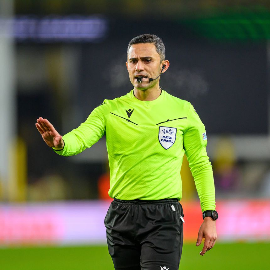 Elchin Masiyev vai apitar o Cluj-SC Braga na Liga Europa