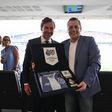 Villas-Boas homenageou Paulo Futre por ocasião do encontro entre o FC Porto e o Atlético Madrid (Foto: Catarina Morais/Kapta+)