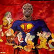 Mural de Lamine Yamal vandalizado… com imagens dos Sete Anões