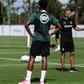 Rui Borges orientou mais uma sessão em Alcochete. Foto: Sporting