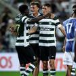 Issa Doumbia, SIlas Andersen e Sergi Altimira são reforços do Sporting para 2026/27 - Foto: Sporting CP
