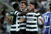 Issa Doumbia, SIlas Andersen e Sergi Altimira são reforços do Sporting para 2026/27 - Foto: Sporting CP