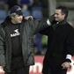 Vítor Manuel e José Mourinho no final do FC Porto-Alverca de 16 de março de 2002 - Foto: A BOLA