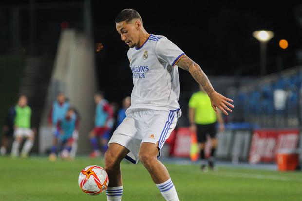 Óscar Aranda ao serviço do Real Madrid Castilla