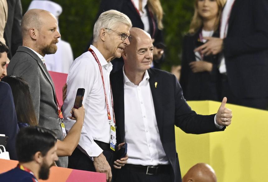 Arsène Wenger e Gianni Infantino (IMAGO)