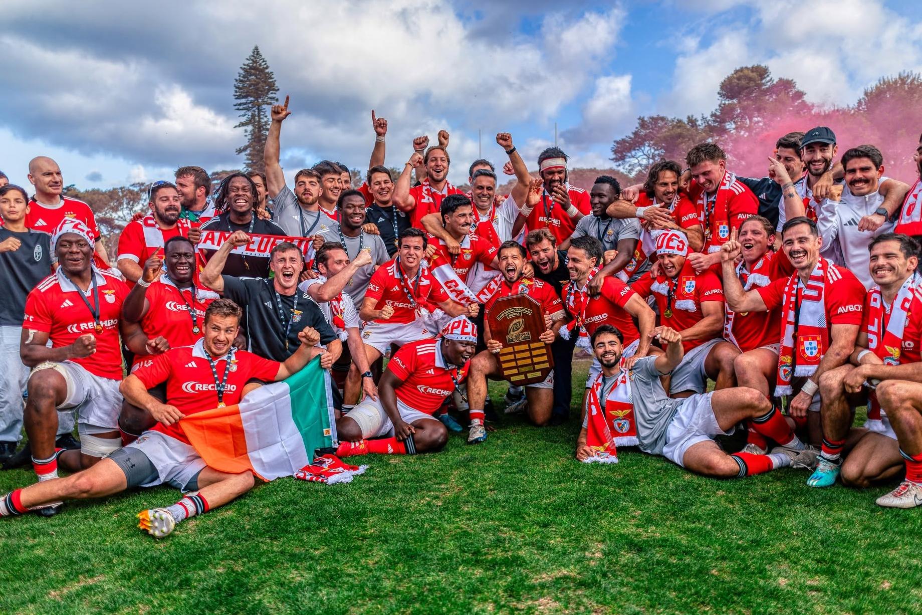 Na temporada 2026/27 as águias já deverão defender o título na Super XV      Fotografia Luís Cabelo/SL Benfica Rugby