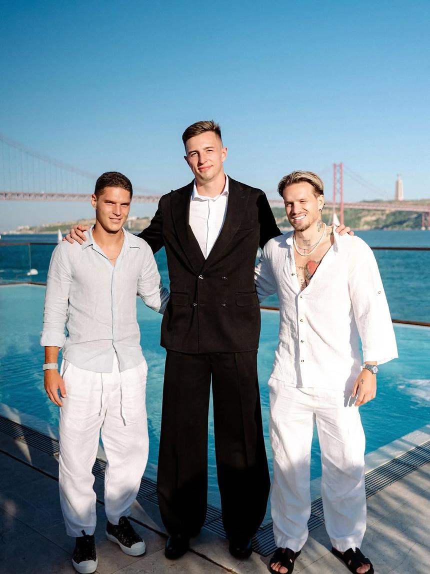 Sudakov, Trubin e Mudryk  Foto: instagram