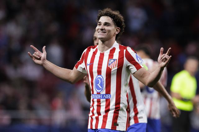 Julián Álvarez no Atlético Madrid (IMAGO)