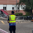 Autocarro despistou-se e embateu contra Hospital de Tomar