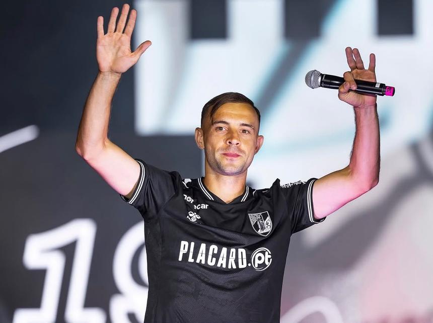 Orest Lebedenko diz adeus aos vitorianos - Foto: Vitória de Guimarães
