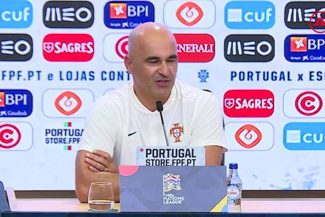 Roberto Martínez: «Quenda? É uma boa notícia para o futebol português»