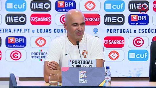 Roberto Martínez: «Quenda? É uma boa notícia para o futebol português»