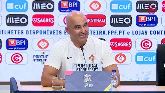 Roberto Martínez: «Supresas no onze? Todos os jogadores são importantes»