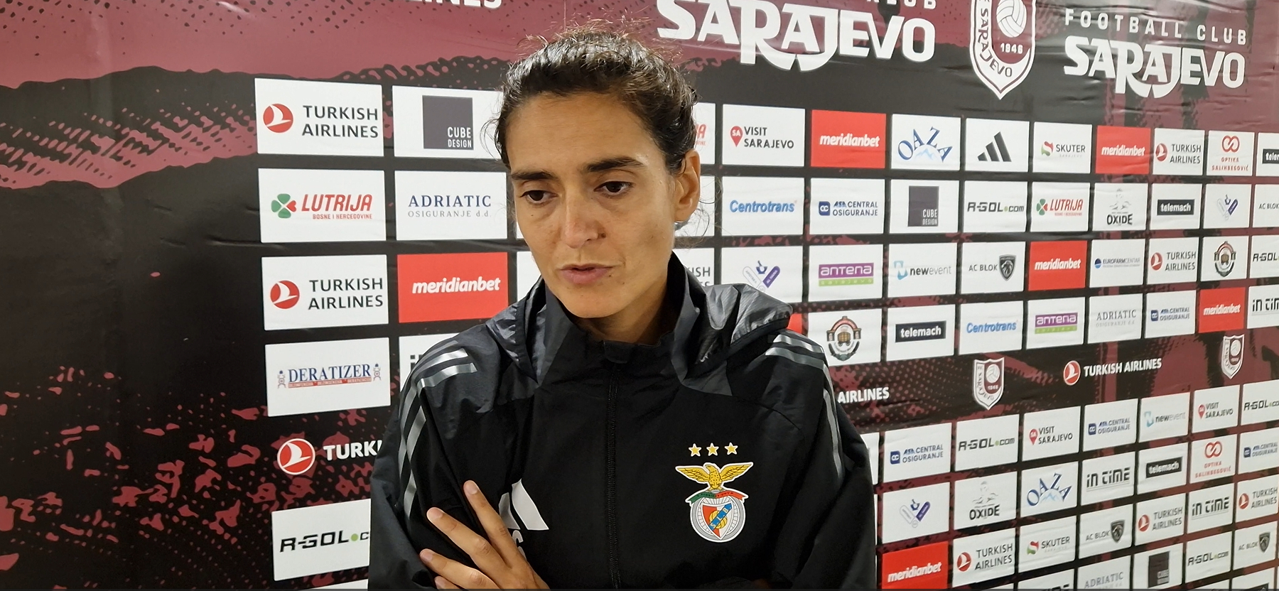 Filipa Patão e a vitória ante o Sarajevo: «Resolvemos cedo...»