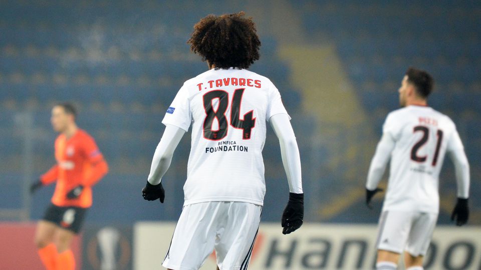 Tomás Tavares representou o Benfica antes de ser contratado pelo Spartak Moscovo