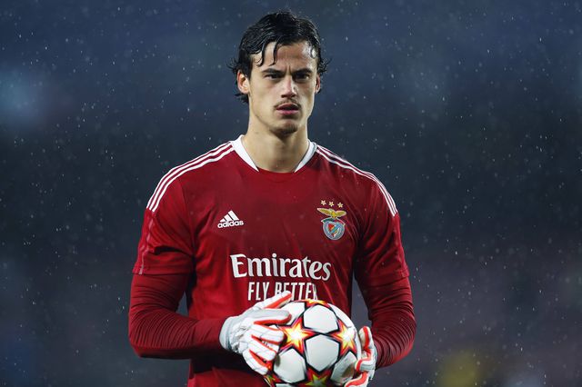 Mile Svilar jogou no Benfica de 2017 a 2022