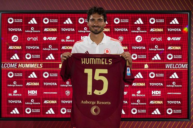 Oficial: Hummels vai ter a sua primeira experiência no estrangeiro aos 35 anos