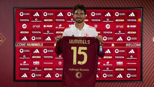 Oficial: Hummels vai ter a sua primeira experiência no estrangeiro aos 35 anos