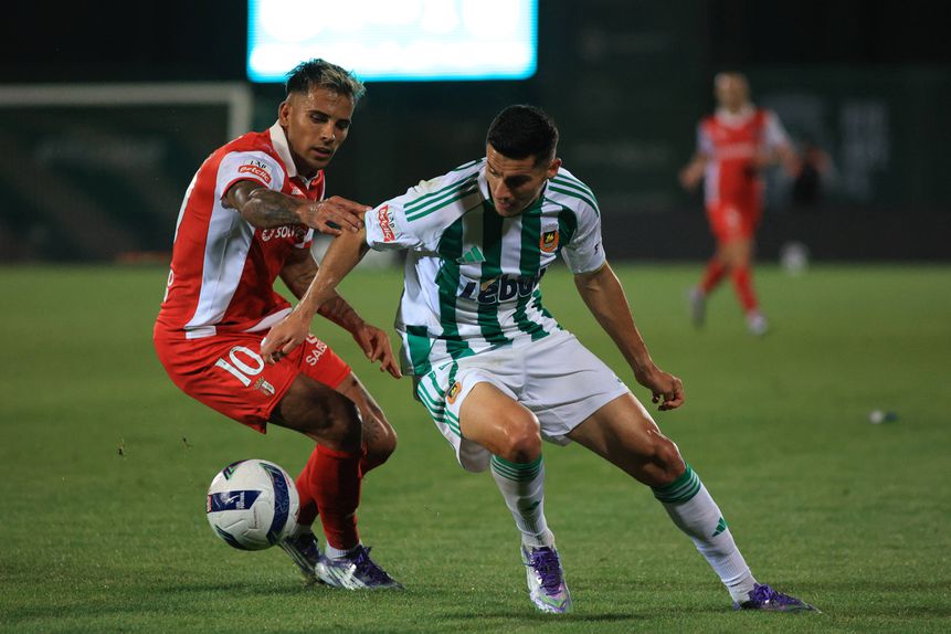 Vrousai, capitão dos rioavistas, em ação frente ao SC Braga