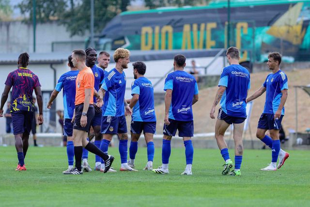Formação de Vila do Conde venceu de forma expressiva os flavienses (Foto: Rio Ave FC)