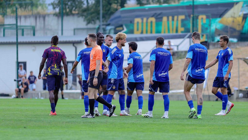Formação de Vila do Conde venceu de forma expressiva os flavienses (Foto: Rio Ave FC)