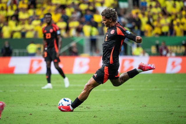 Richard Ríos ao serviço da seleção da Colômbia