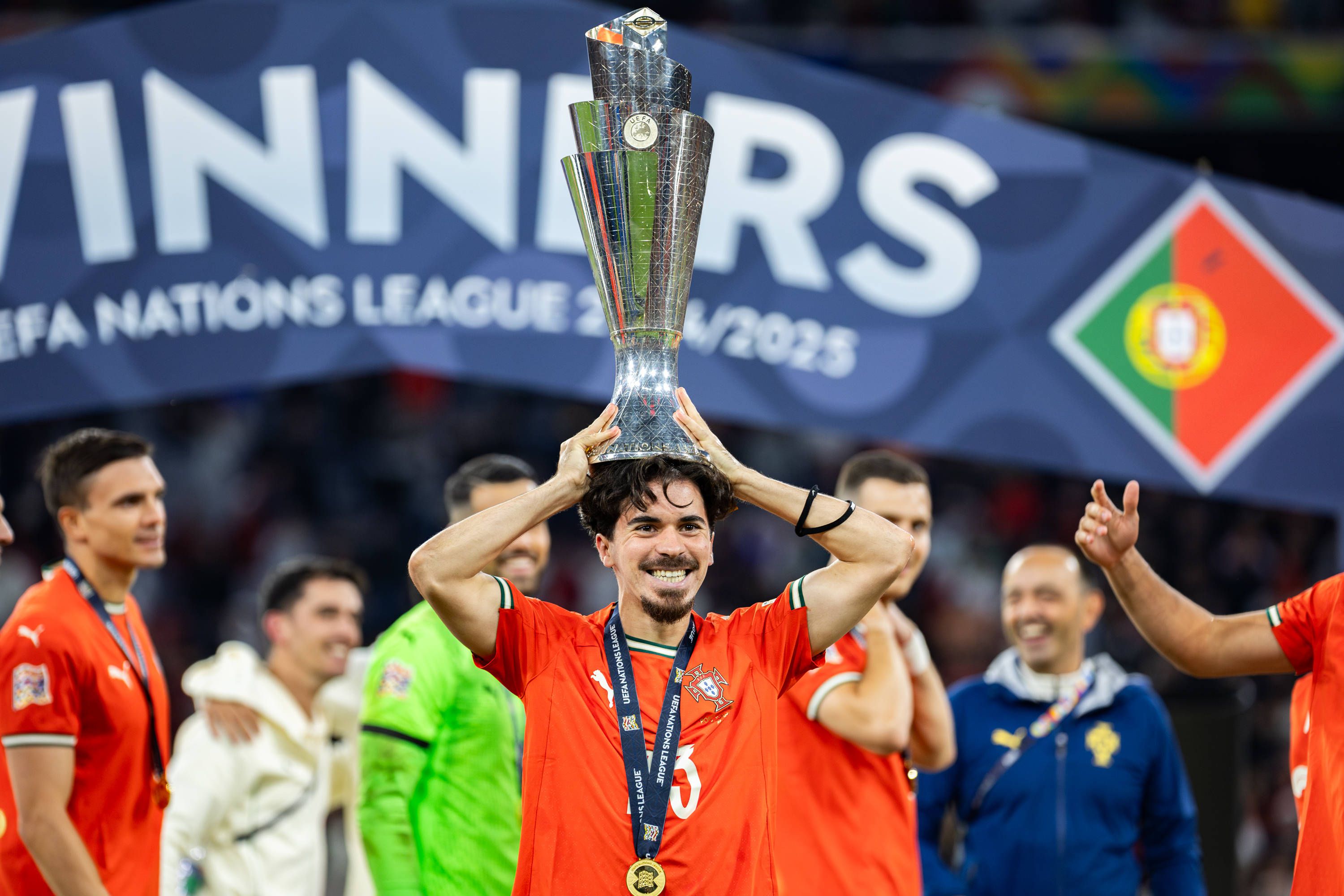 Vitinha venceu vários títulos pelo PSG e a Liga das Nações por Portugal