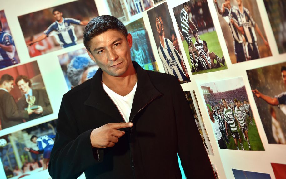 Mário Jardel numa entrevista a A BOLA em 2018 (foto de Miguel Nunes)