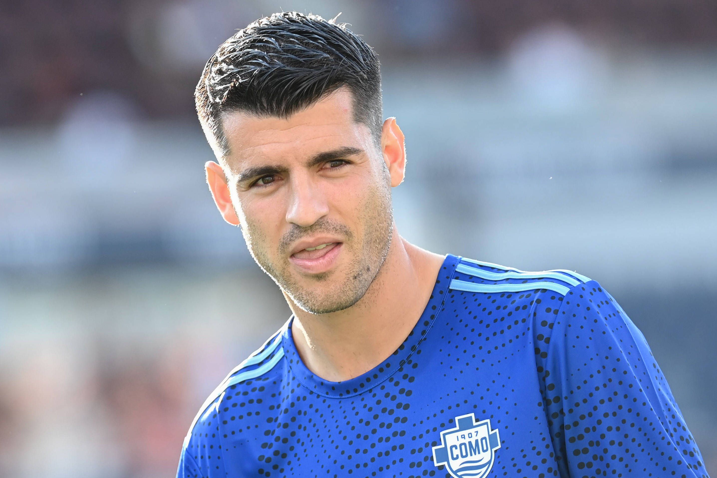 8. Como: -163.9 M euros (€11.1 M recebidos, €175 M gastos) — Álvaro Morata reforçou o Como (Foto: IMAGO)