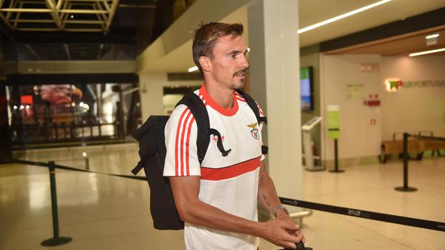 João Palhinha, médio do Benfica (foto: Miguel Nunes)