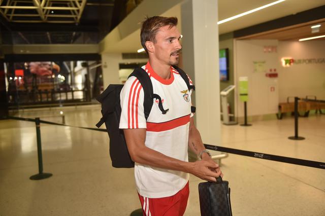 João Palhinha, médio do Benfica (foto: Miguel Nunes)